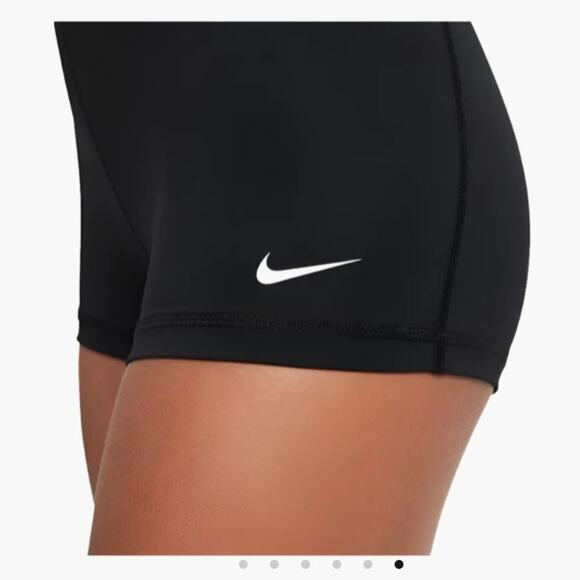 Nike Pro Dri-Fit black 3" fitted shorts sz S - Picture 3 of 10